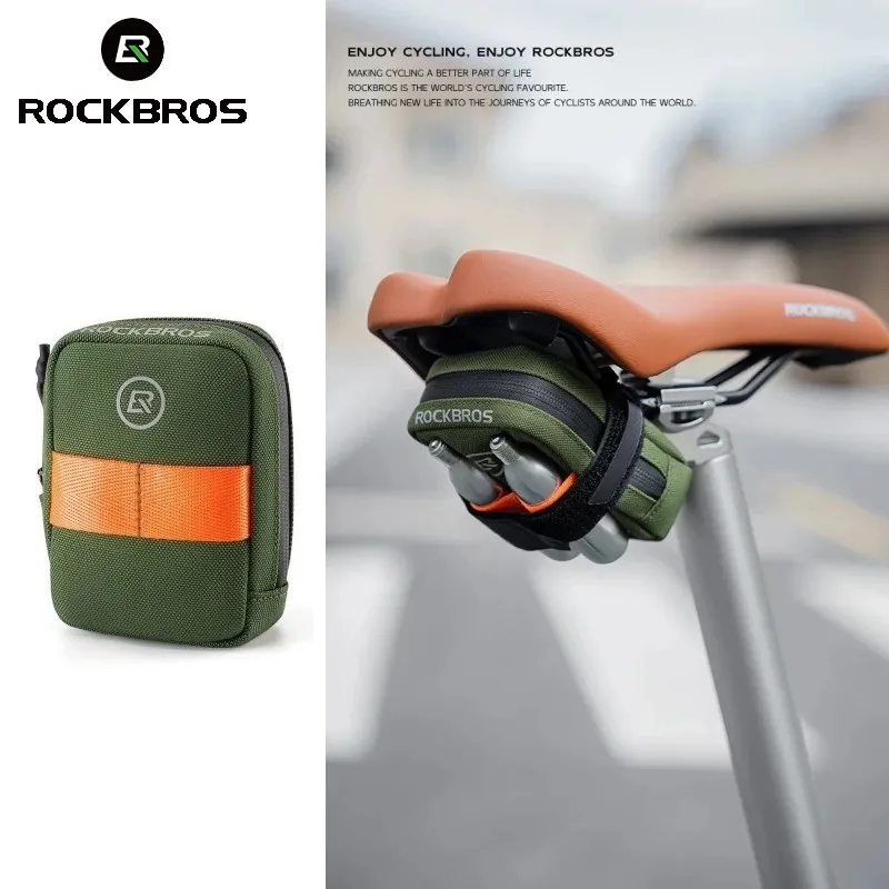 Cycling Commute Essentials - Tas Sadel Sepeda ROCKBROS 0,35L, Tas
