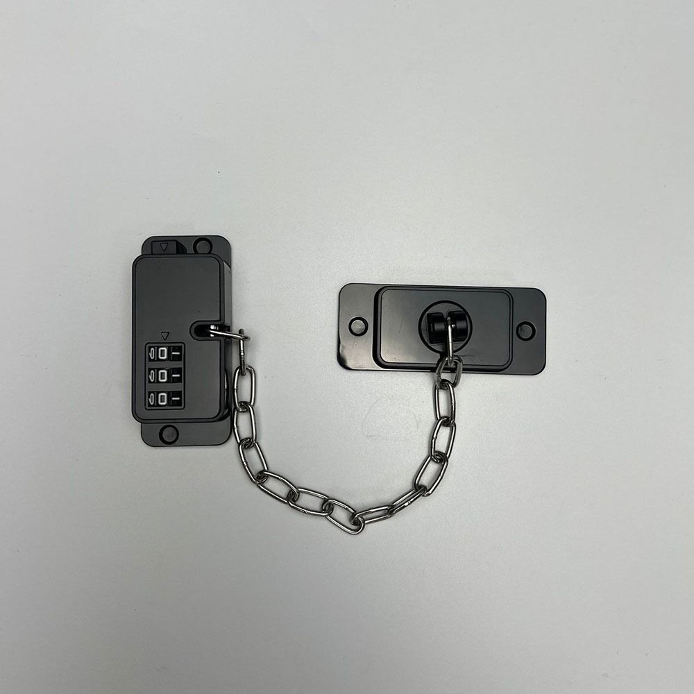 Chain Lock Combination - Kunci Kombinasi Rantai Pembatas Jendela Tanpa