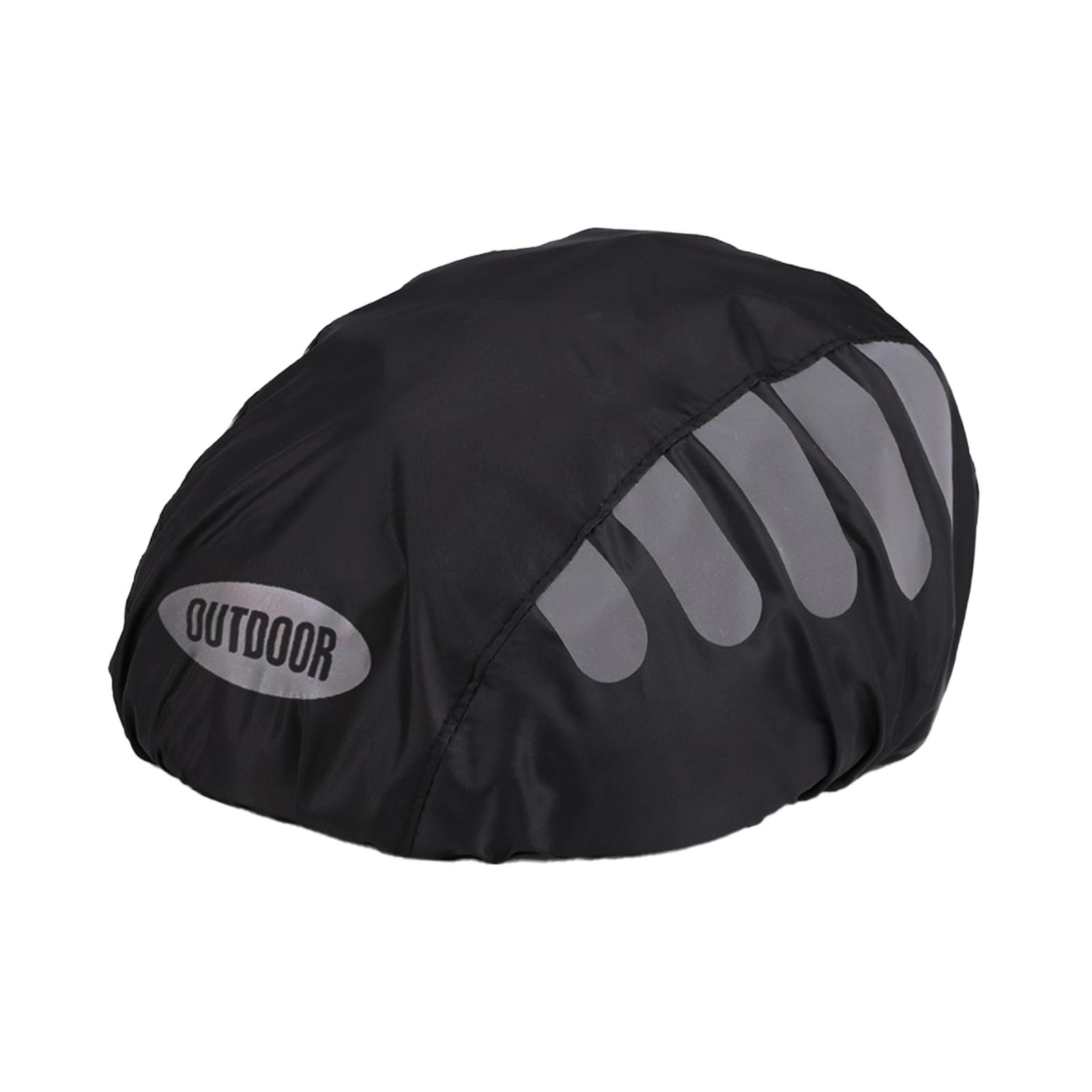 Cycling Commute In Rain - Pelindung Hujan untuk Helm Sepeda, Bahan