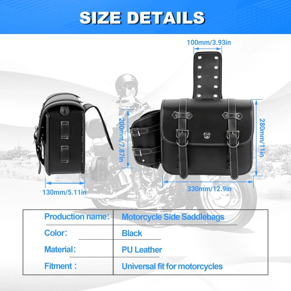 Tas Sadel Sepeda Motor dengan  - Panniers Waterproof Rear ulasan dan harga